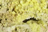 Sulfur Crystal Cluster on Matrix - Nevada #129747-1
